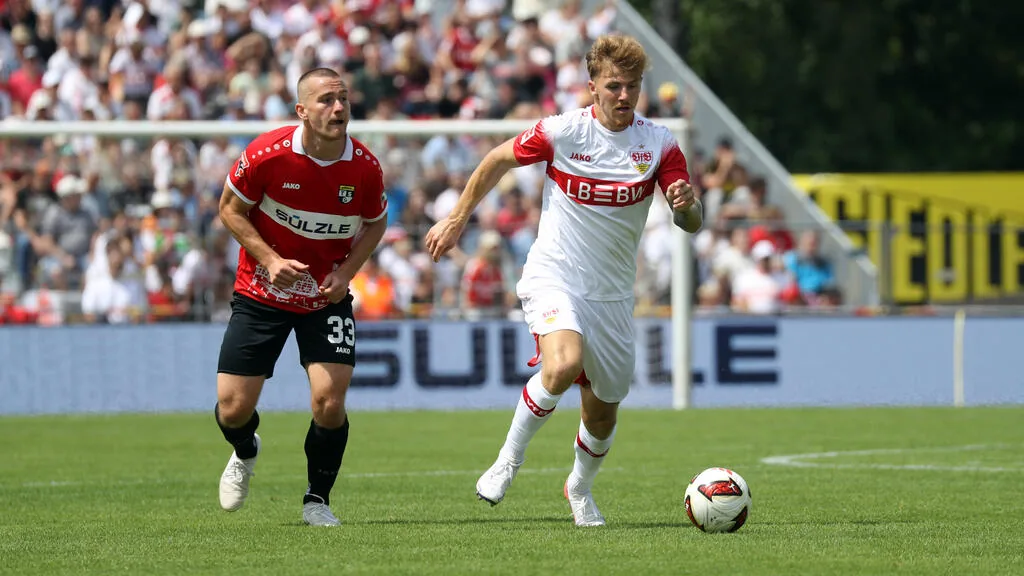 Auch Liverpool und Arsenal sind an ihm dran: FC Bayern München nimmt offenbar VfB Stuttgarts Finn Jeltsch ins Visier